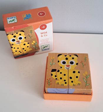 Cubes en bois Djeco
