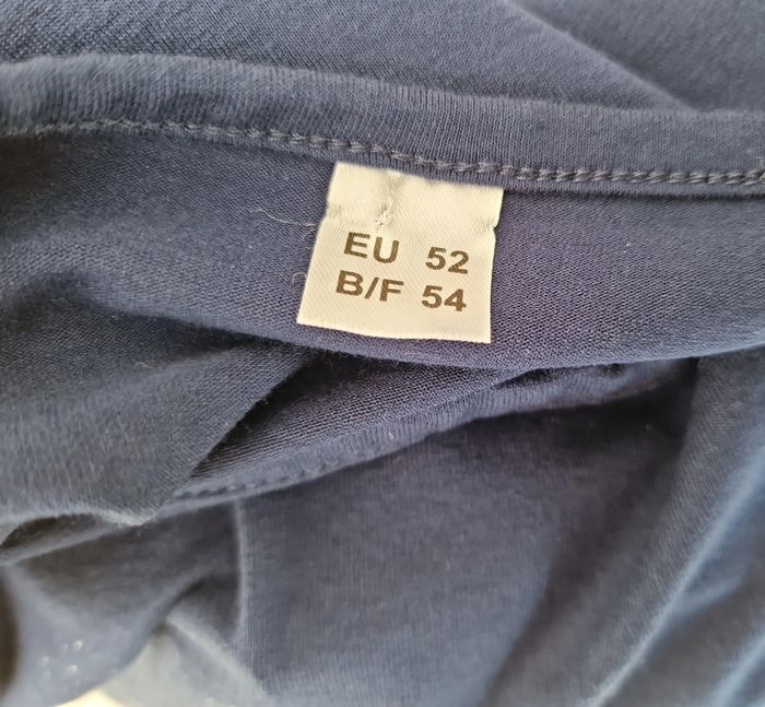 Tunique Bleu Marine Imprimé Blanc Paillettes - photo numéro 8