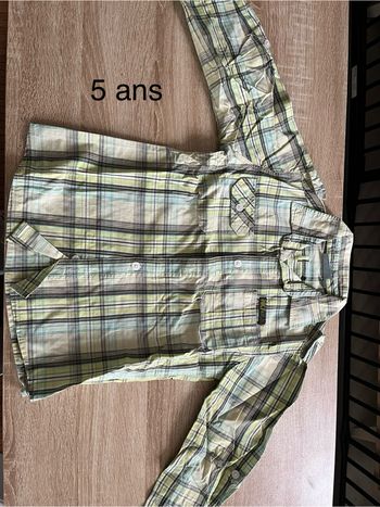 Lot 4 chemises garçon