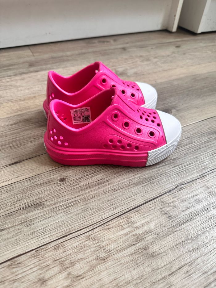 Converse all star play lite rose fushia taille 24 - photo numéro 2
