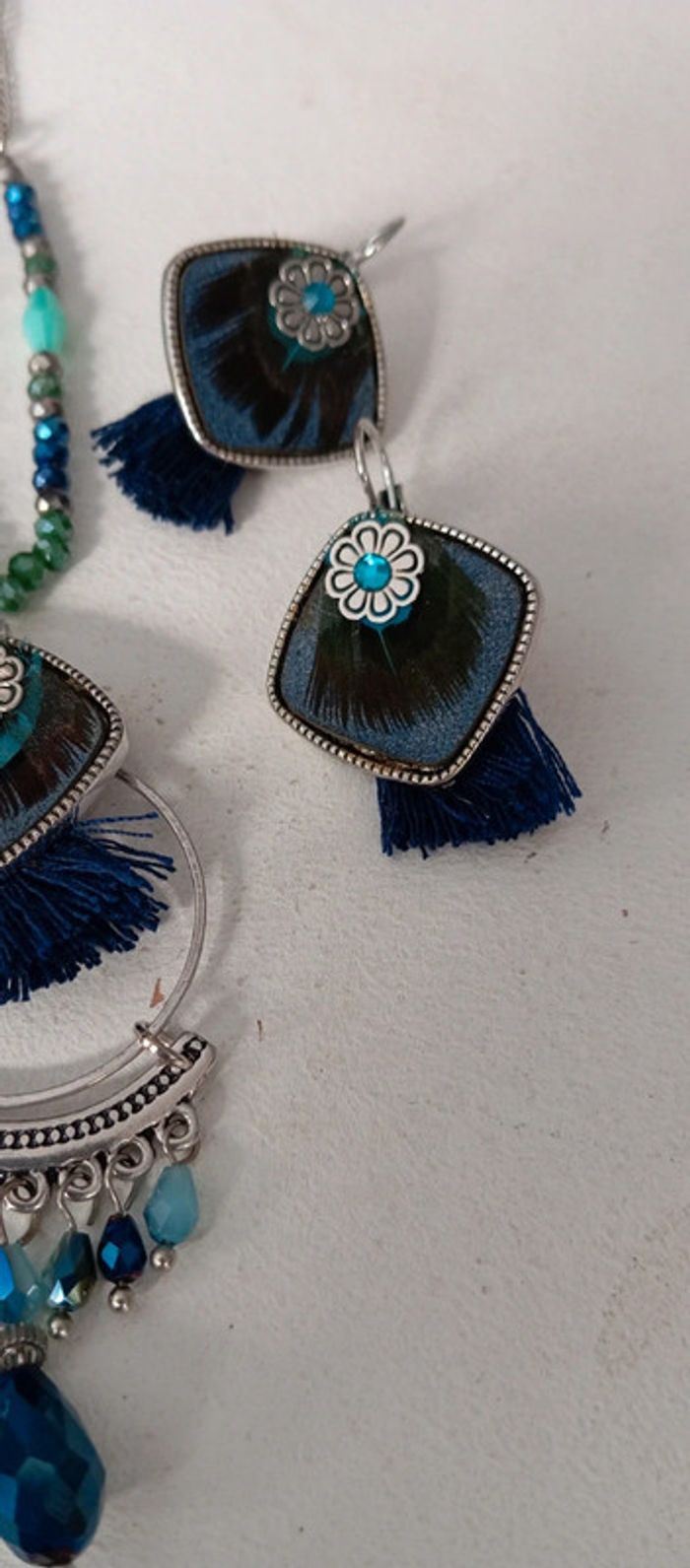 Parure breal collier + boucles d'oreilles - photo numéro 9
