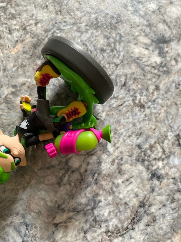 amiibo Splatoon inkling vert - photo numéro 4