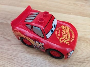 Lego Duplo Disney cars voiture Flash mc Queen très bon état