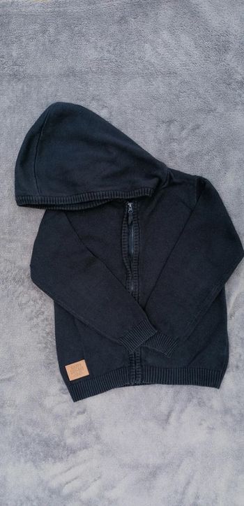 Veste à capuche fine- Bleue marine - Gémo taille 3 ans