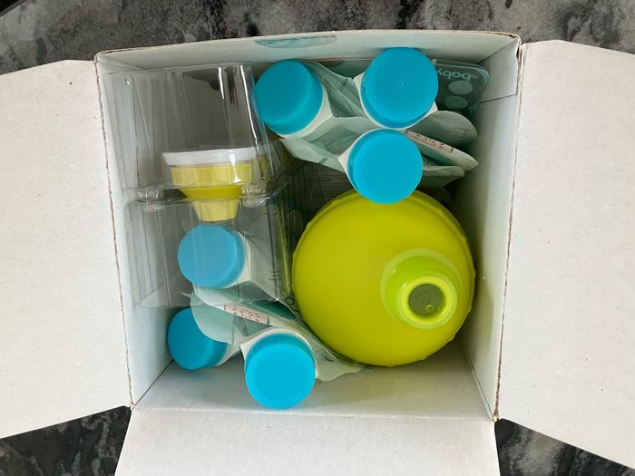 Kit démarrage Babymoov gourdes réutilisables - photo numéro 2