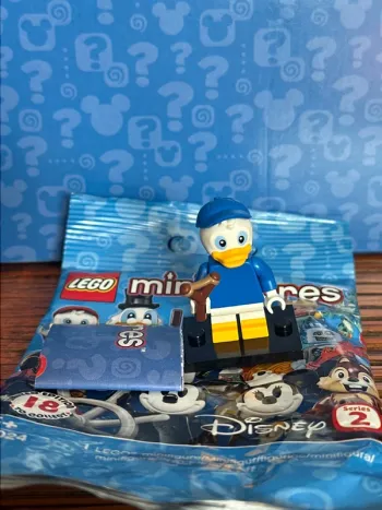 Figurine Lego Fifi, série 71024, Dewey Duck, Disney, Series 2