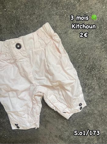 Pantalon 🍀 3 mois 🍀 Kitchoun
