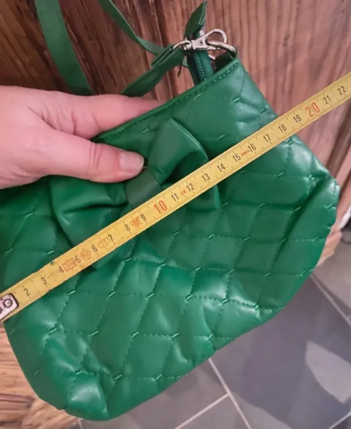 Petit sac à main vert - photo numéro 3