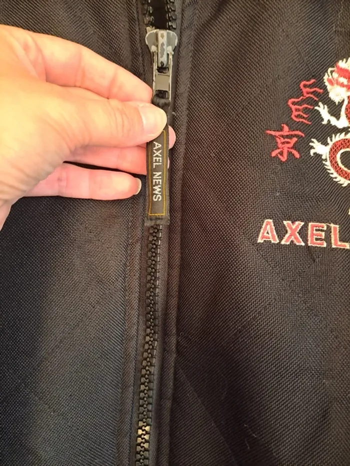 Manteau chaud qualité axel news 12 ans garçon tbe - photo numéro 3