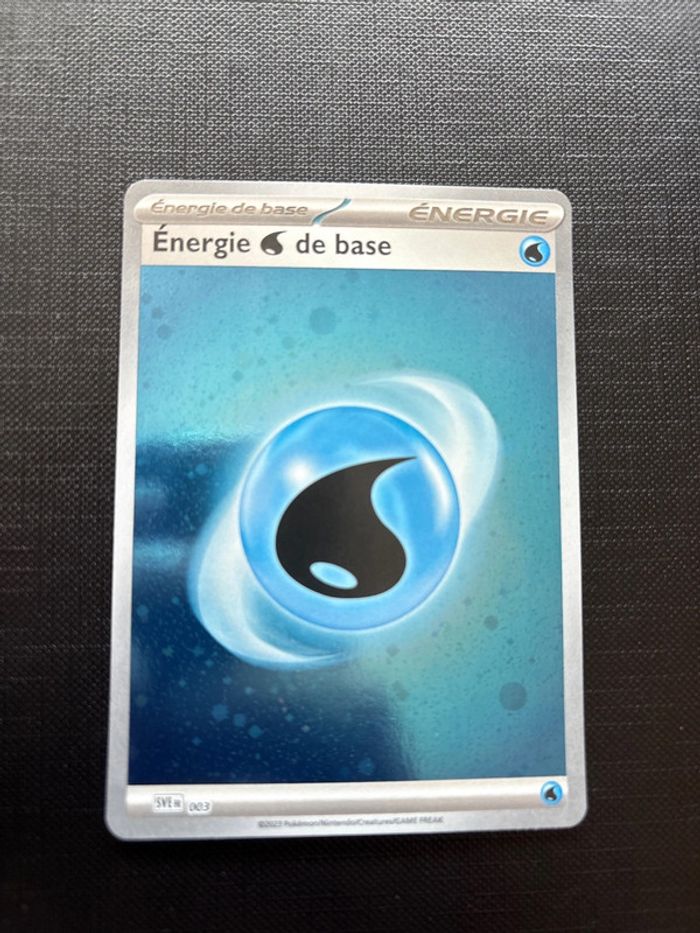Lot 7 Cartes Pokémon energie holographique EV1 Ecarlate et Violet - photo numéro 3