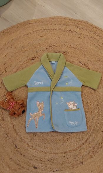 Robe de chambre 6 mois 68 cm Bambi Disney 