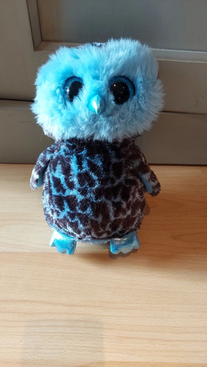 Hibou en peluche - photo numéro 2