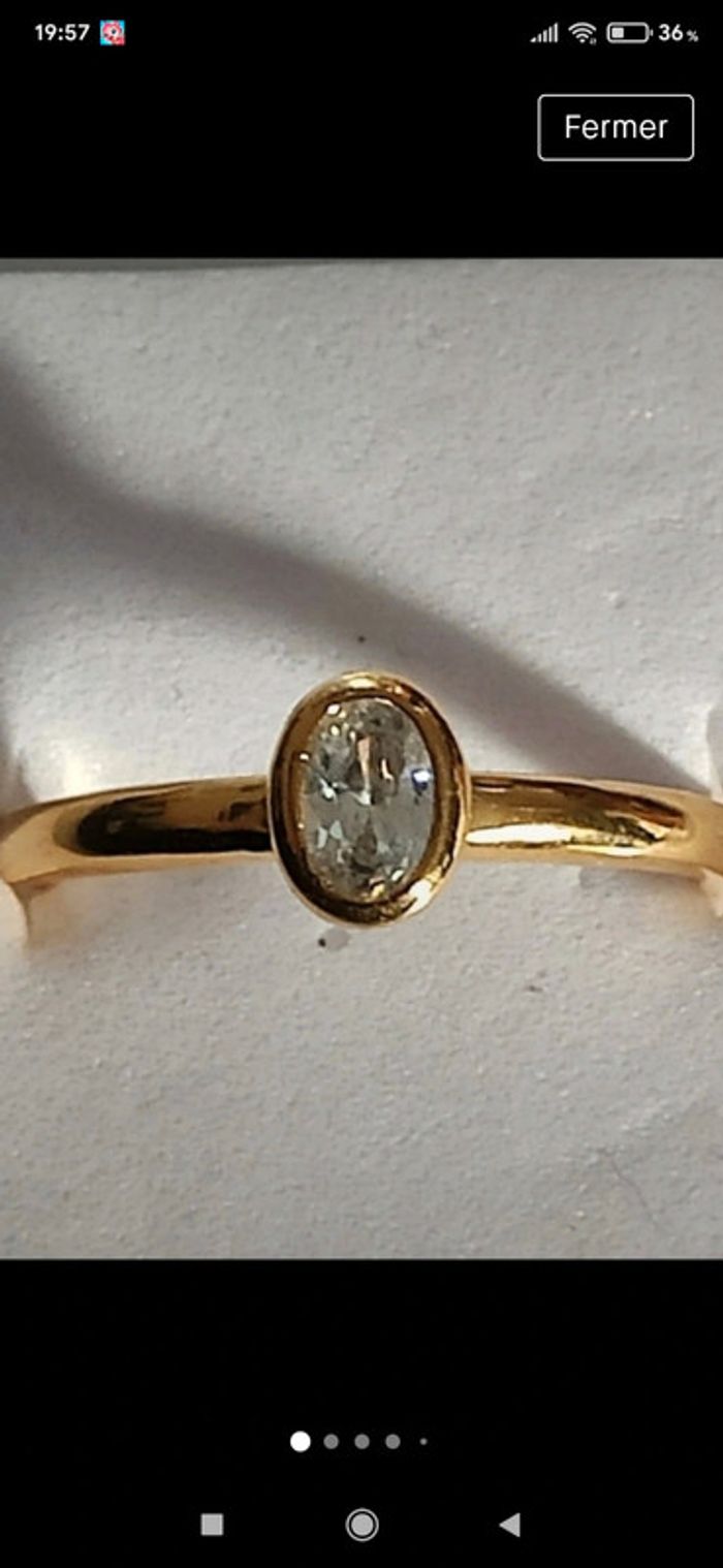 Bague solitaire