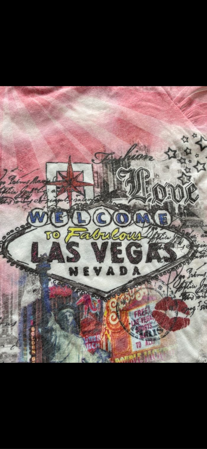 Tee shirt manches courtes Las Vegas Neuf 5 ans - photo numéro 10