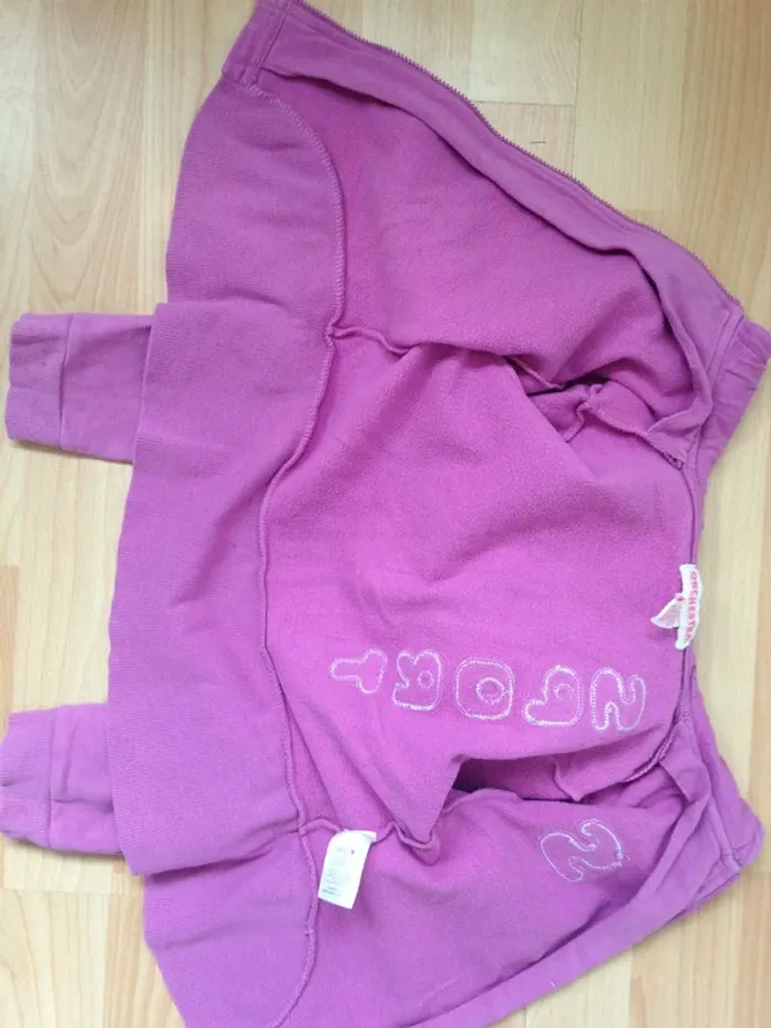 Veste sweat zippé à capuche 5ans 110cm Orchestra - photo numéro 9