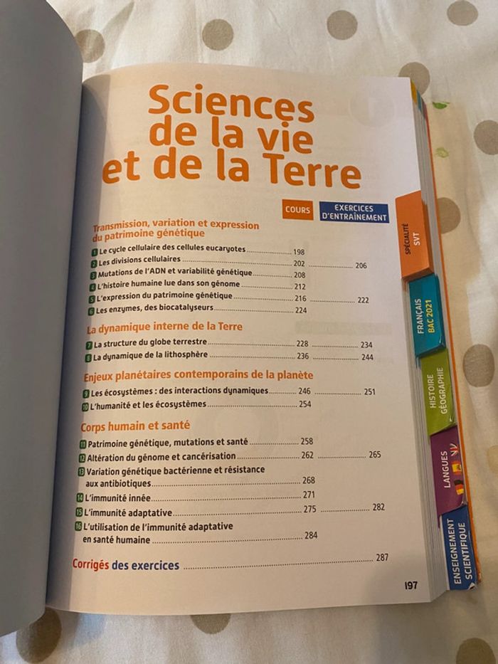 livre toutes les matières programmes 2020 2021 première spé scientifique, bac - photo numéro 7