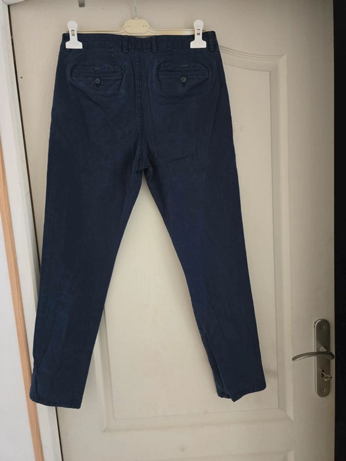 Pantalon marine Jules taille 38 très bon état - photo numéro 2