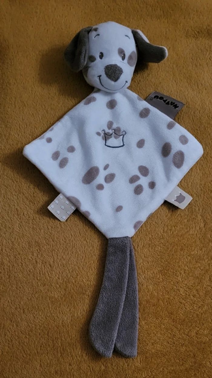 Doudou plat chien dalmatien - photo numéro 3
