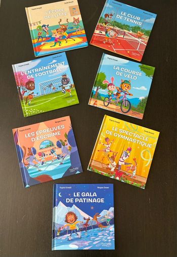 Lot livres McDo esprit sportif