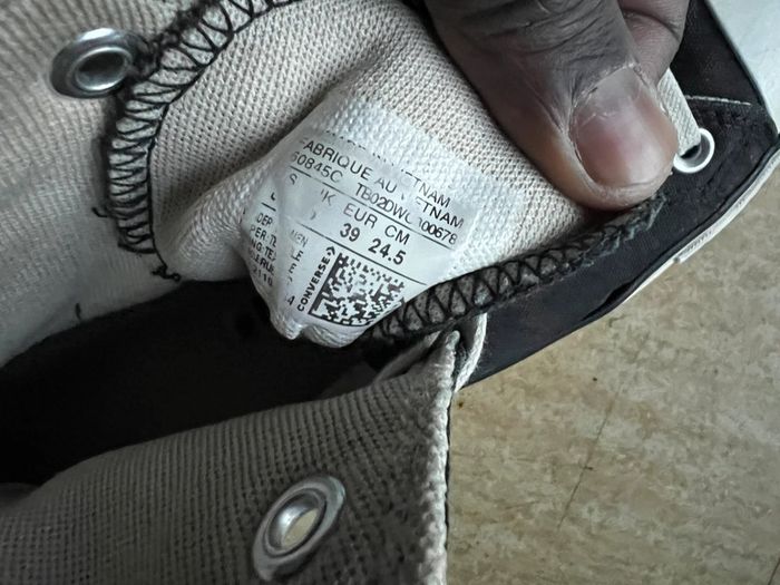 Converse montante 39 bon état - photo numéro 8