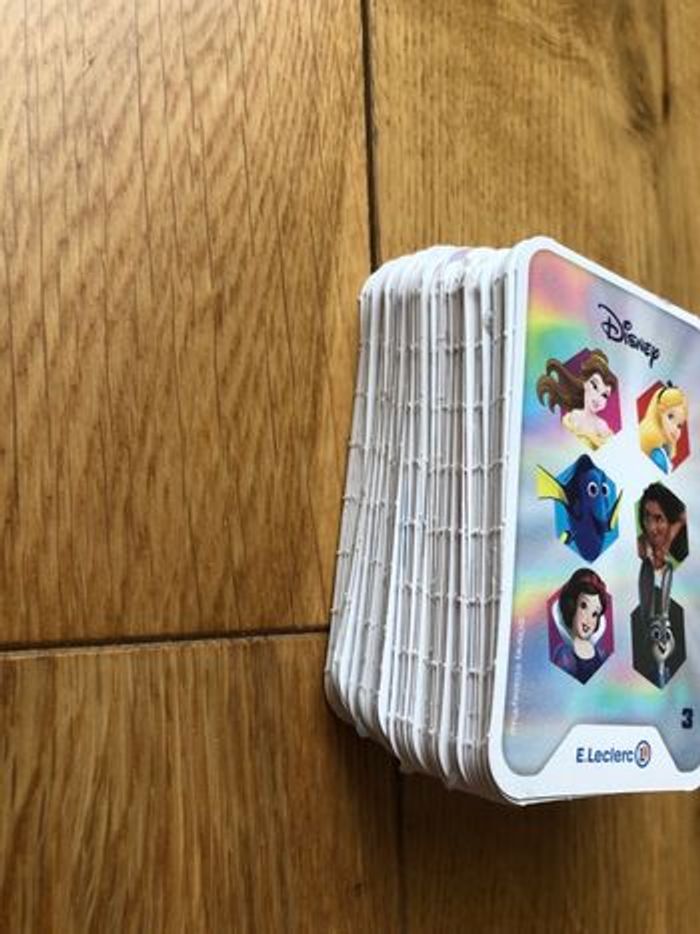 Cartes Disney Leclerc lot de 101 neuves - photo numéro 3