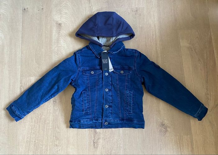 Veste en jean IKKS 10 ans neuf - photo numéro 2