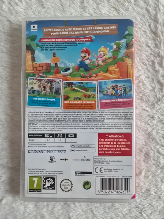 🎮 Mario + Les Lapins Crétins : Kingdom Battle - photo numéro 2