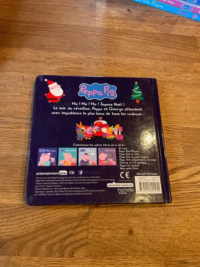 Livre cartonné Peppa Pig Le Noël de Peppa - photo numéro 3
