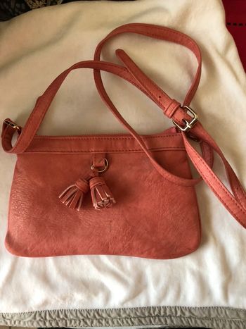 Joli petit sac en bandoulière rose