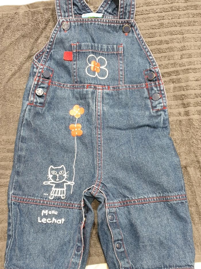 Salopette en jeans 12mois