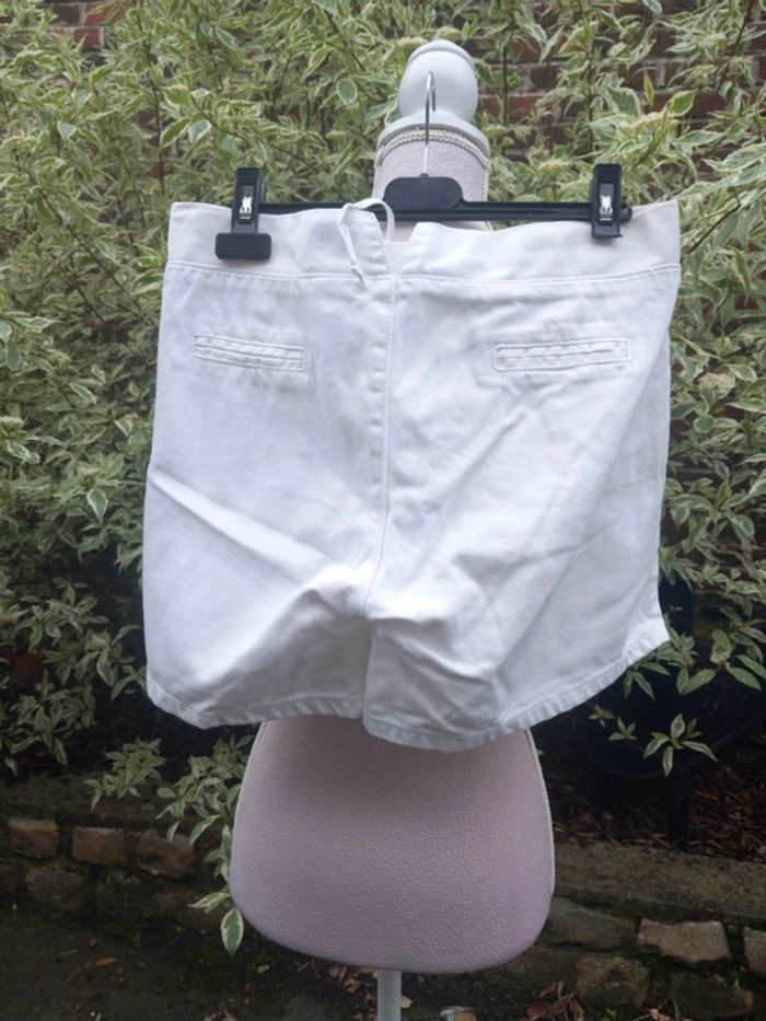 Short denin blanc. Etam. Taille M. - photo numéro 2