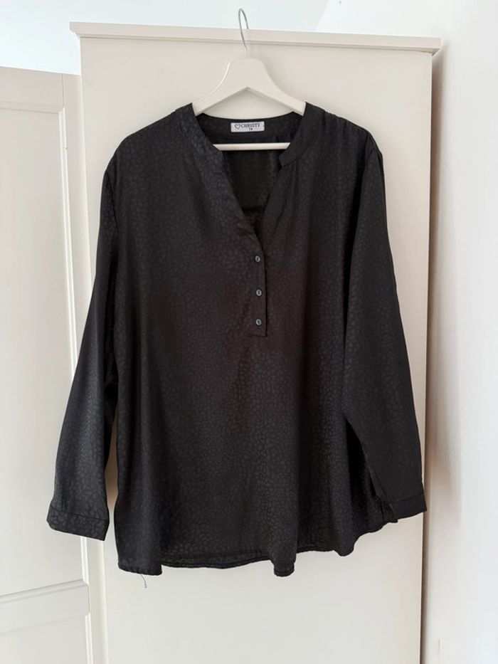 Superbe blouse fluide satinée neuve Christy 🌸 46 - photo numéro 7