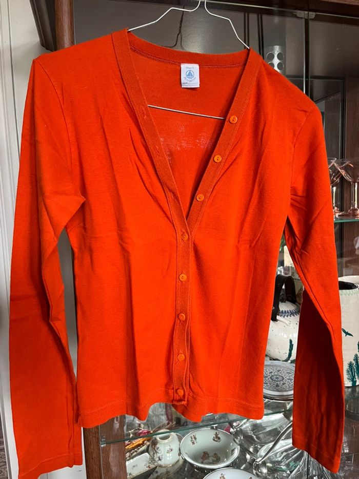 Cardigan en V Petit Bateau 14 ans / S