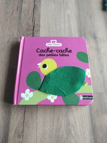 Livre : Cache-cache des petites bêtes