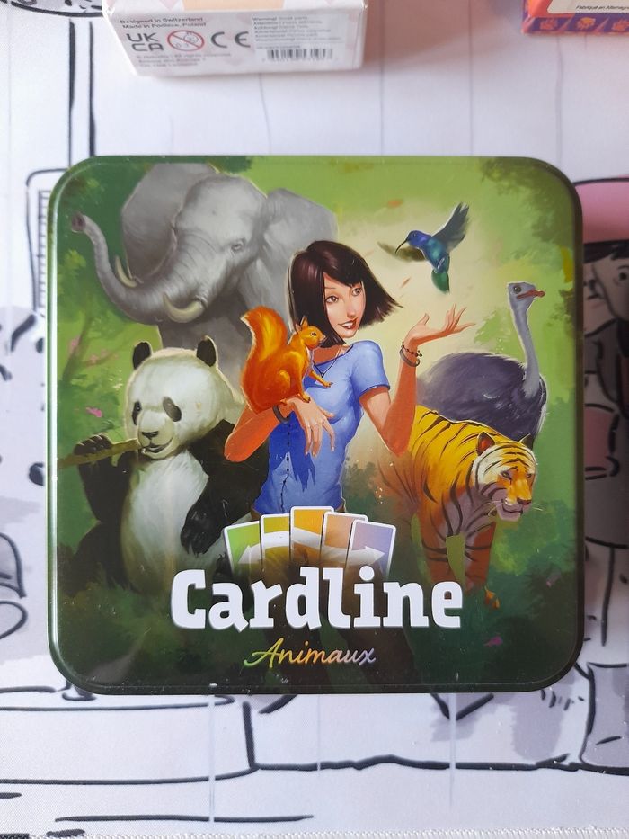 Lot de 6 jeux de société sweeet Kawaii gang de mémés timeline inventions saboteur cardline animaux - photo numéro 6