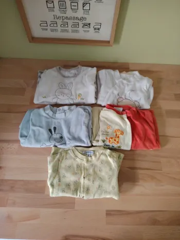 Lot de 5 pyjamas
