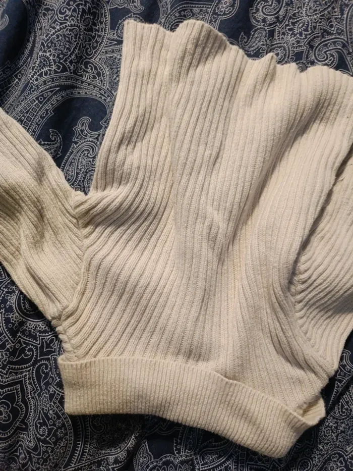 Gilet beige 68cm H&M - photo numéro 3