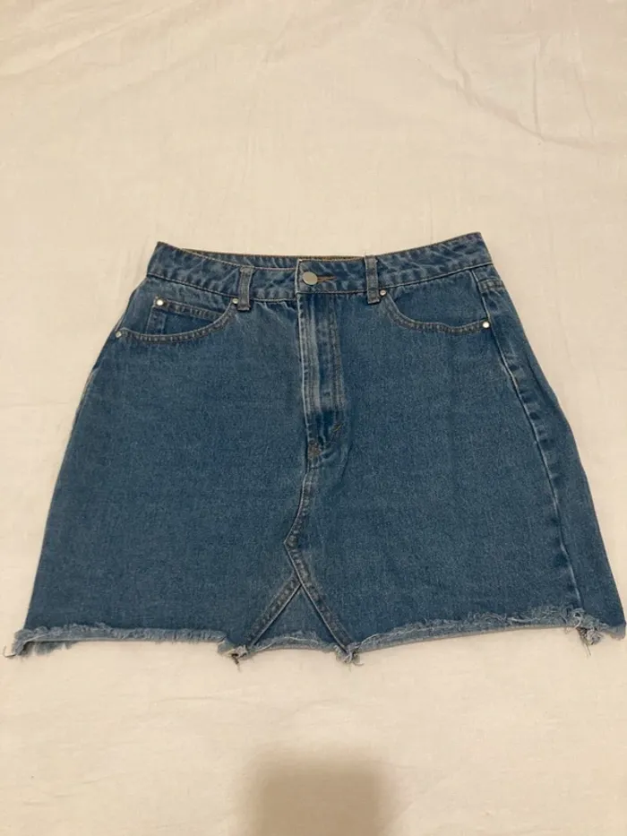 Mini jupe jean