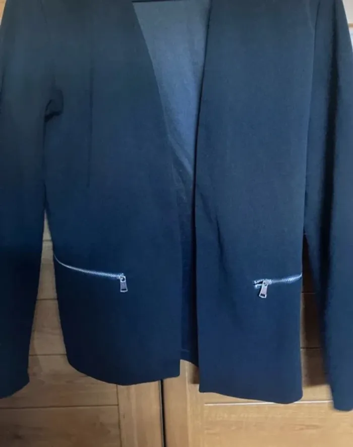 Veste blazer noire 36/38 - photo numéro 3