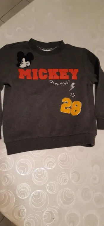Sweat Mickey Disney 3 ans