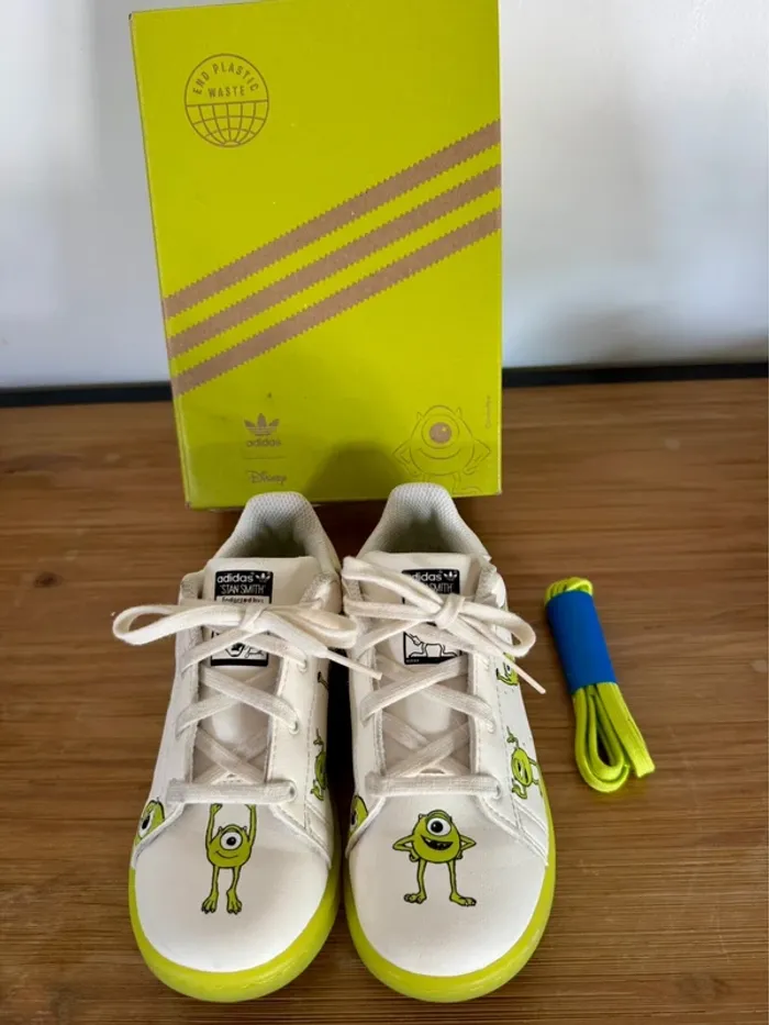 Stan Smith Adidas « Bob razowski » Disney T27 - photo numéro 2