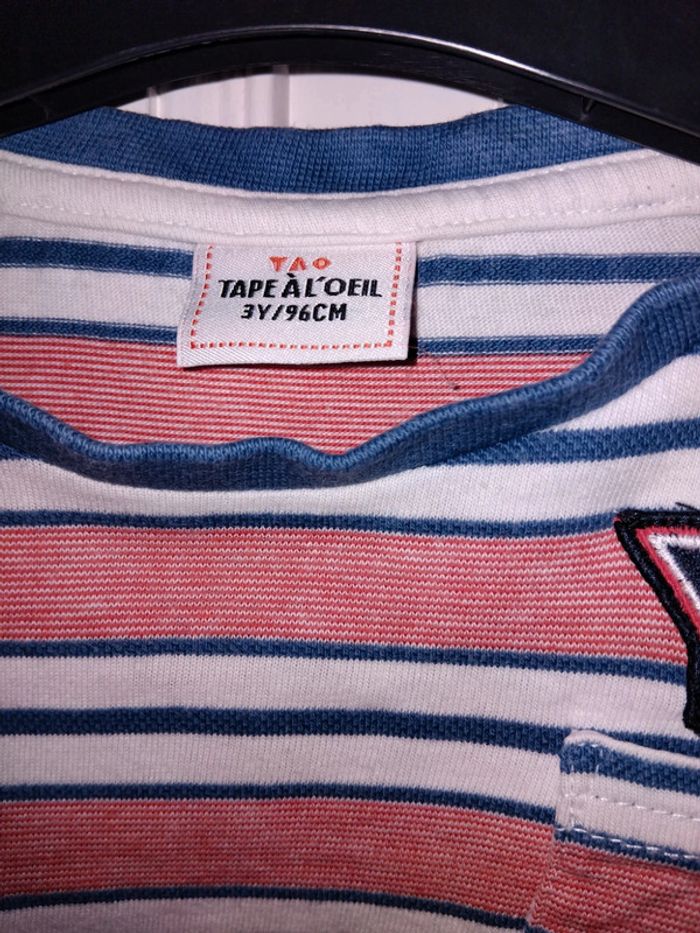 Tee-shirt enfant tape à l'œil 3 ans - photo numéro 3