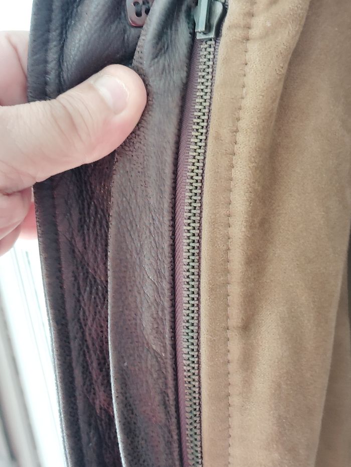 Veste longue cuir Redskins xxl - photo numéro 4