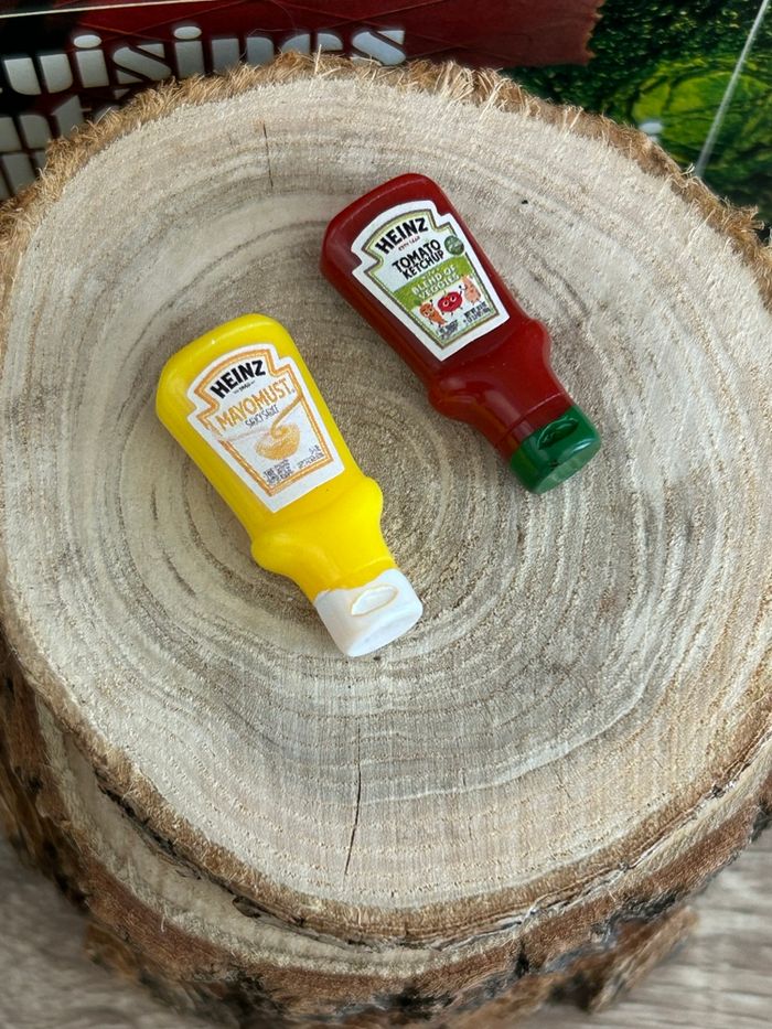 Lot de sauces miniatures pour maison de poupée - photo numéro 6