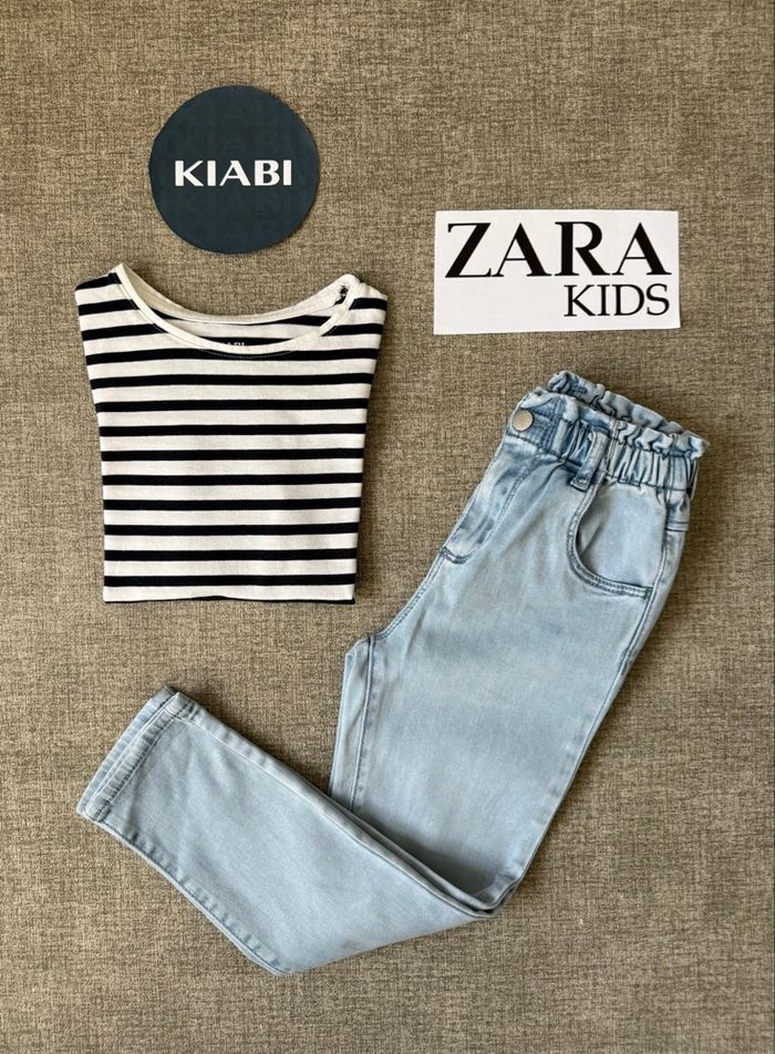 Ensemble marinière mi saison - Zara Kiabi - 5 ans - photo numéro 1