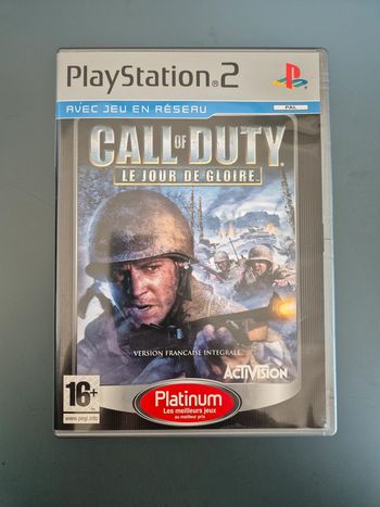 Call of Duty Jour de Gloire Playstation 2 PS2