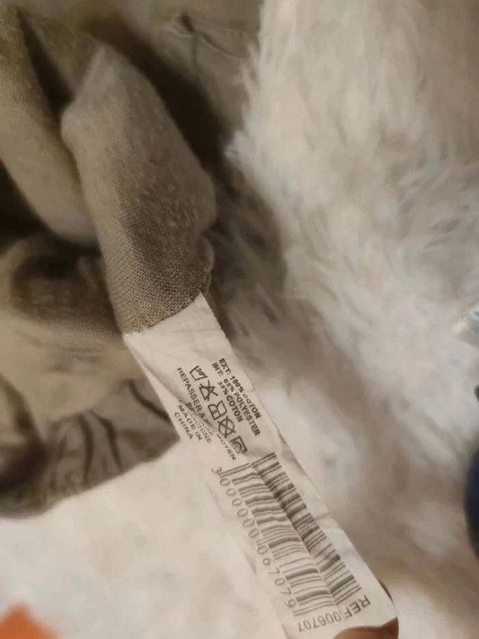 Pantalon Cargo doublé T. 3 mois 💮 100% Coton - photo numéro 10