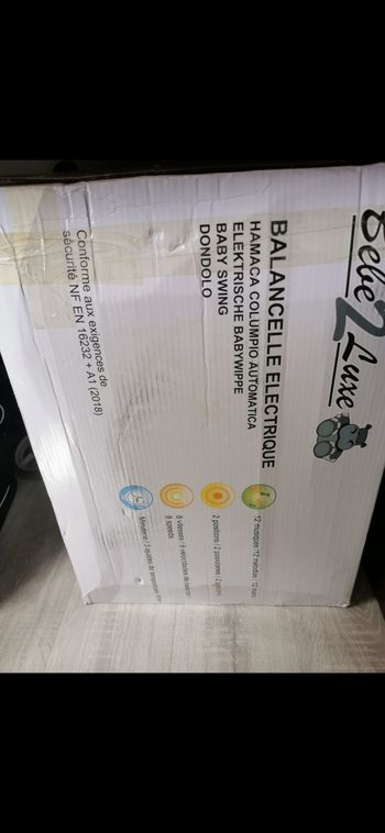 Balancelle électrique 