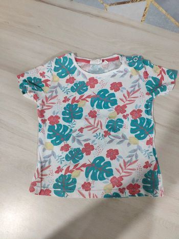 T shirt motif végétal PocoPiano