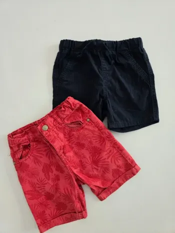Lot de 2 shorts